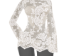 Lace White Dress