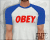 A| OBEY Logo T-Shirt