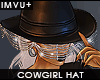 ! western . cowgirl hat