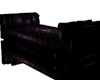 purple and black couch