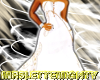 White Gold Bridal Dress