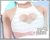 Crop Fit | White
