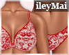 i| Lace Lingerie Red