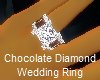 HL Choc/Diamond Wed Ring