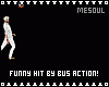 Funny Hit By Bus Action!
