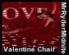 Valentines Chair + Kiss