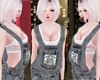 Bib Overalls w croptop