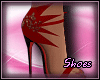 (A) Red open heels