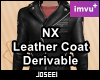 NX Leather Coat