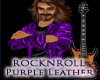 RockNRoll Purple Leather