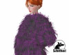 Fluffy black/purple fur