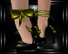 b yellow maleficent heel