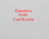 Nae birth certificate