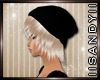 Grace Black Hat w/Blonde
