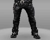 Pants black leather