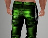 ~CR~Green Leather&Chains