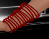 2 Red Bracelets