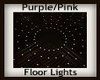 Floor Lights Purp/Pink