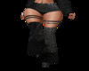leather snake pants