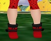 Girls Ladybug Boots