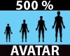 F. Avatar Resizer %500