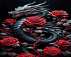 Dragon Rose Red Sofa
