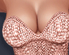 Chains Dress Rose Gold