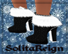 Black Christmas Boot
