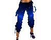 Blue Star Baggy Pants