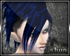 [Hair] Punked Blue [S']