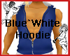 Blue White Hoodie