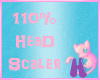 MEW 110% Head Scaler