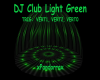 DJ Club Lights Green