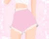 Pink Ruffle Shorts