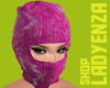 GLITCH PINK SKI MASK