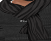 gray/blk scarf