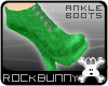 [rb] Leopard Boots Green
