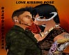 Love Kissing Pose