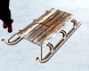 Old Fashioned Snow Sled