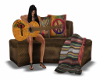{HA} Seat Hippie Guitar