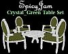 Crystal_Green Table Set