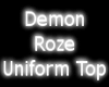 Demon Roze Uniform top