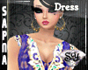 [SY]royal blue anarkali