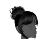Messy Bun W/Bang