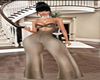 SHEER BROWN JUMPER RLL