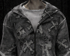Washed Patch Hoodie