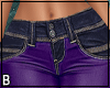 Purple Denim Jeans