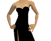 Black Slit Long Dress