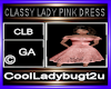CLASSY LADY PINK DRESS