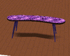 retro curved table